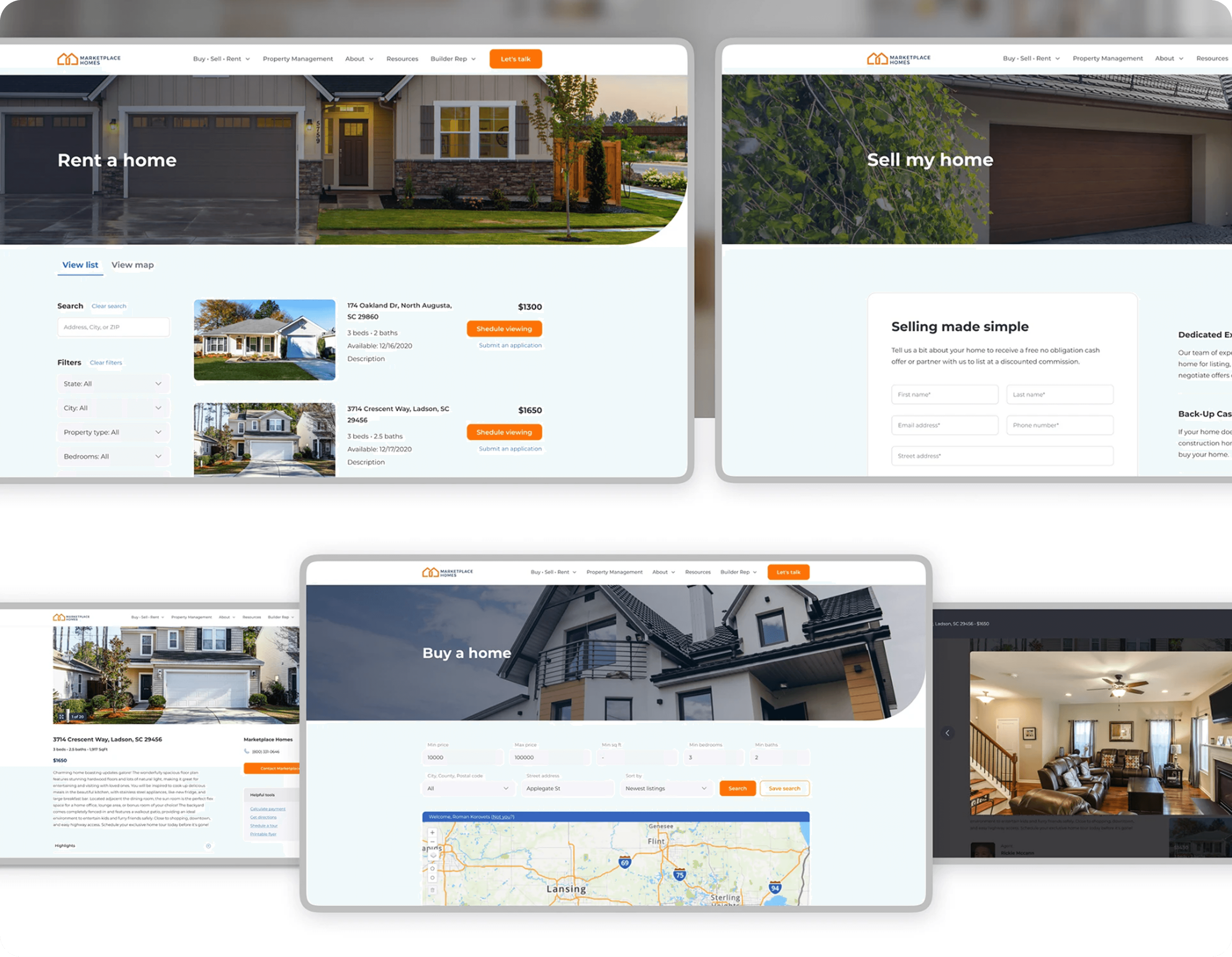Marketplace Homes — product detail