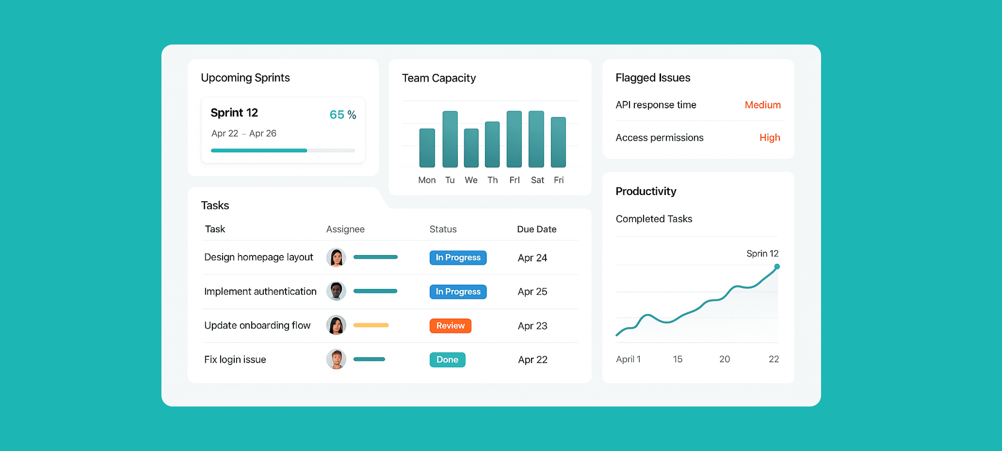TeamFlow — product detail