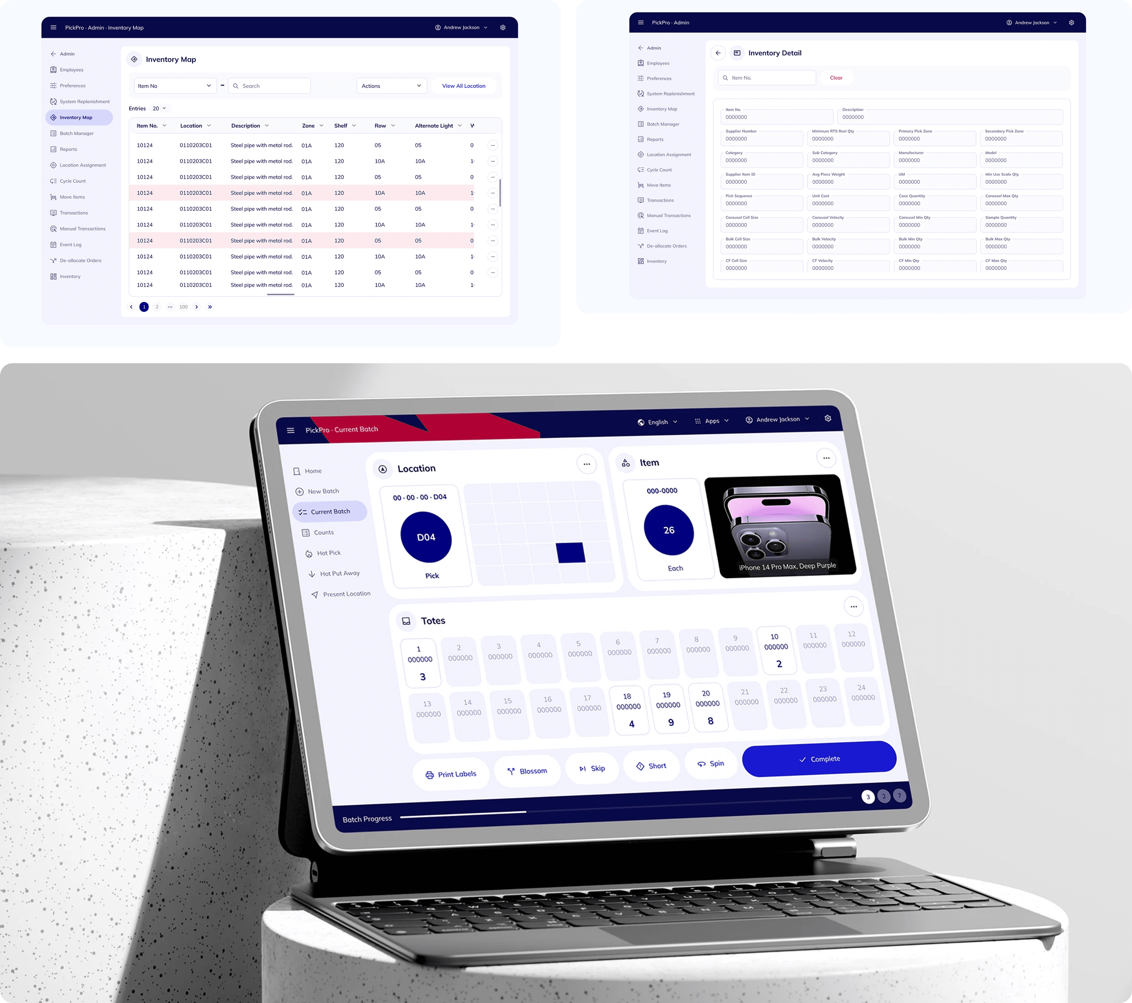 PickPro — product detail